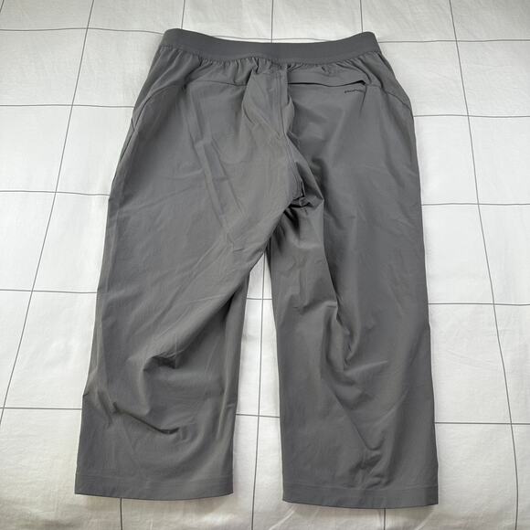 Rohan Pants Womens 10 Gray Fleet Capri Hiking Stretch Cropped Outdoor Athletic - Picture 2 of 10
